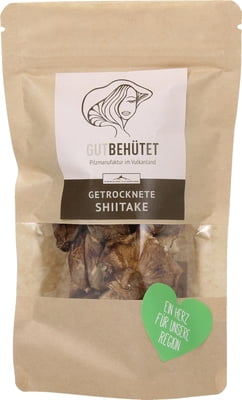 Gutbehütet Pilzmanufaktur Bio Shiitake getrocknet - 15 g