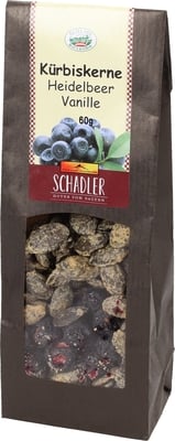 Schadler Kürbisknabberkerne "Vanille-Heidelbeer" - 60 g