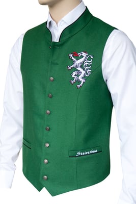 Trachtenmode Hiebaum Herren-Gilet "Steirerbua"