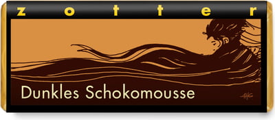 Zotter Schokoladenmanufaktur Bio Dunkles Schokomousse - 70 g