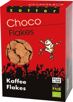 Zotter Schokoladenmanufaktur Bio Choco Flakes Kaffee - 70 g