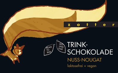 Zotter Schokoladenmanufaktur Bio Trinkschokolade Nuss-Nougat