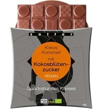 Bio Quadratur des Kreises Kokos Karamell mit Kokosblütenzucker