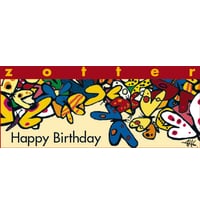 Zotter Schokoladenmanufaktur Bio Happy Birthday - ButterKaramell