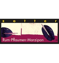 Zotter Schokoladenmanufaktur Bio Rum-Pflaumen-Marzipan