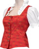 Trachtenmode Hiebaum Steirermen-Gilet Damen, Rot