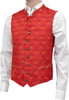 Trachtenmode Hiebaum Steirermen-Gilet Herren, Rot